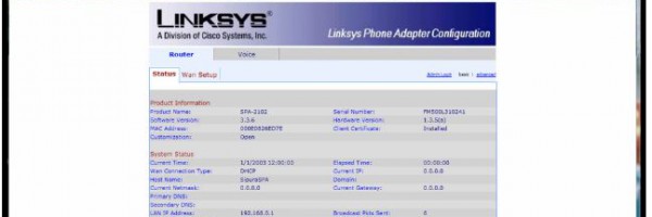 1.2 Configuración Linsys 2102