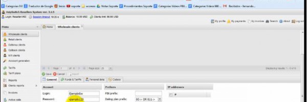14.20 Crear clientes tipo wholesale clients para cuentas resellers VSR3