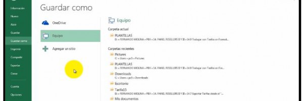4.10 Guardar Archivo “Excel” en Formato “.CSV” o Delimitado por Comas
