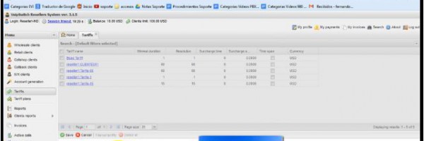 4.14 Crear tarifa con prefijos a solo Colombia para Resellers I
