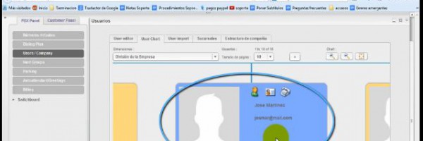 5.8 Trasladar a Usuarios de Sucursales o Departamentos en Portal PBX