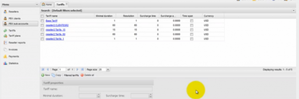 7.11 Importar Tarifas con Prefijos al “Panel VSR3” para Distribuidores VoiP