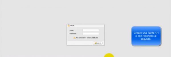 Crear “Tarifa 1,1″ o “Redondeo al Segundo” desde “Panel VSR3”